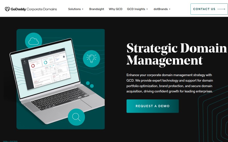 The front page of brandsight.com