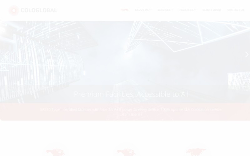 The front page of cologlobal.com