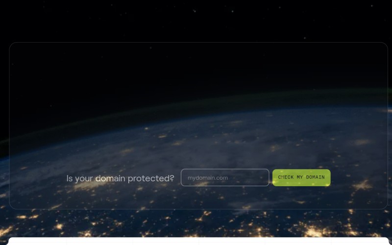 The front page of dmarcian-eu.com