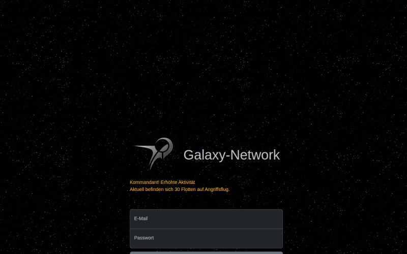 The front page of galaxy-network.de