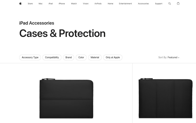 The front page of ipadmini.case