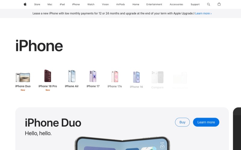 The front page of iphonefc.com