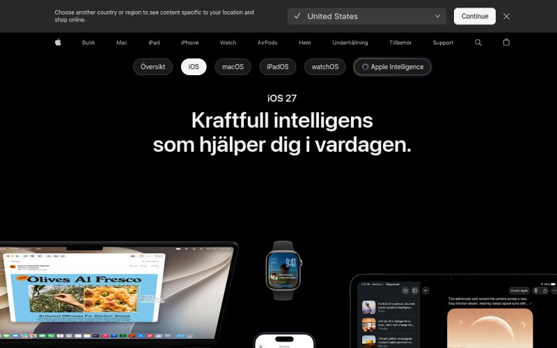The front page of iphoto.se