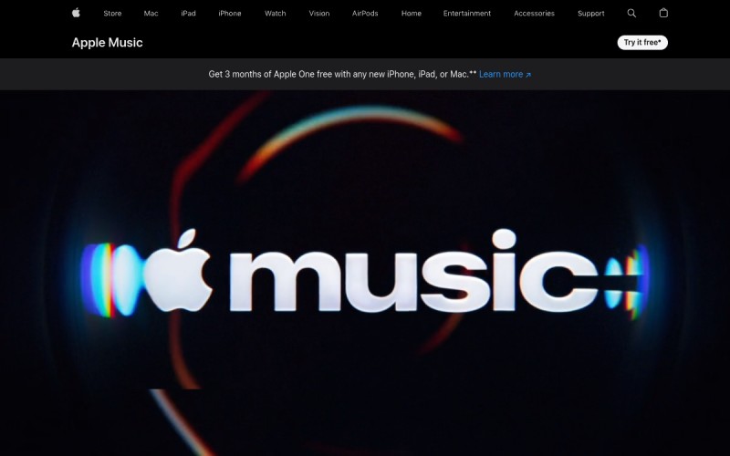 The front page of itunesradio.com.ar