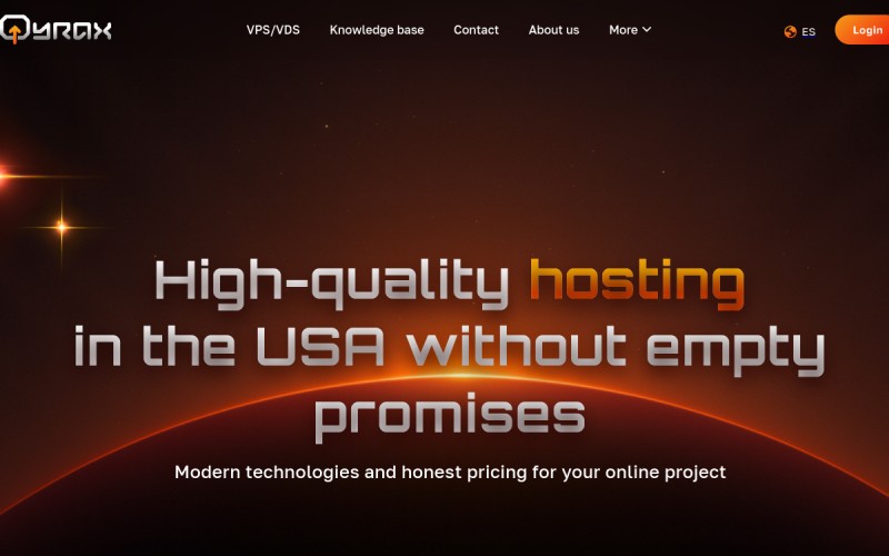 The front page of qyrax.net